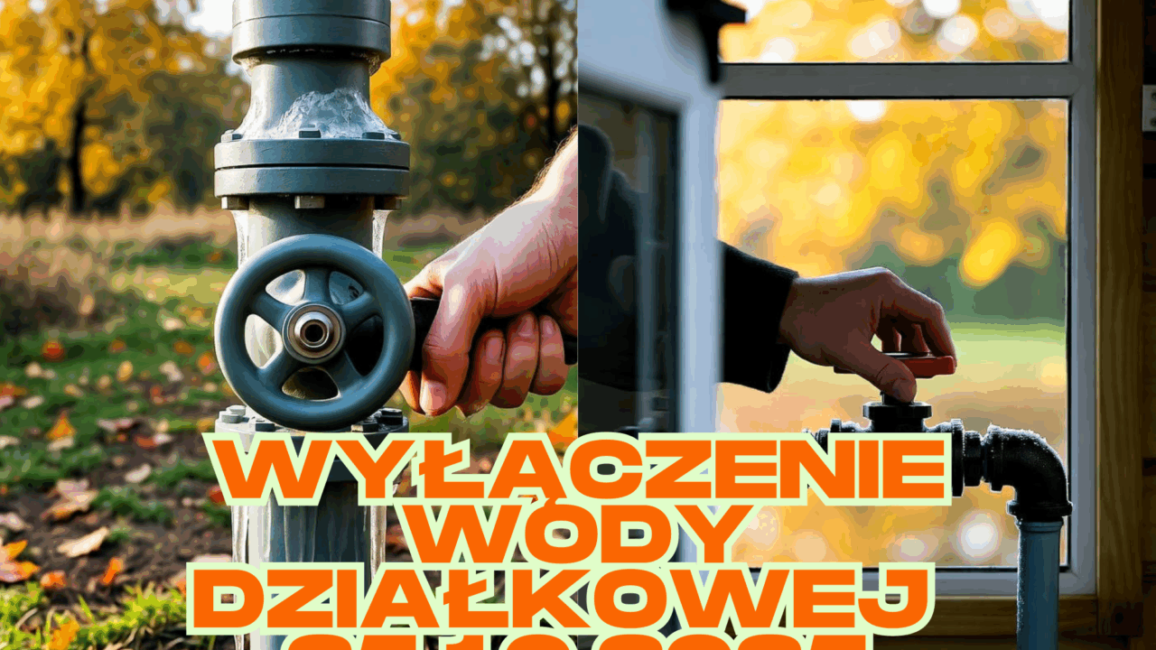 WYŁĄCZENIE WODY DZIAŁKOWEJ 25.10.2025